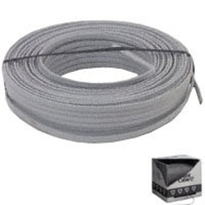 Southwire 14/2UF-WGX100 Series Building Wire, Gray Sheath, 14 AWG Wire, 2-Conductor, 100 ft L, Copper Conductor