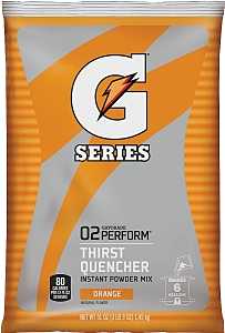Gatorade 03968 Thirst Quencher Instant Powder Sports Drink Mix, Powder, Orange Flavor, 51 oz Pack, Pack of 14