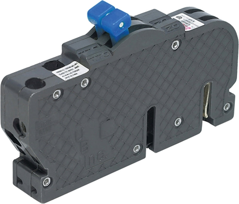 Zinsco UBIZ0230 Circuit Breaker, Type UBIZ, 30 A, 2-Pole, 120/240 V, Standard Trip, Plug, Gray