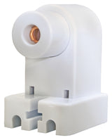 Eaton Wiring Devices 2504W-BOX Lamp Holder, 1.45 in W x 2.33 in H Dimensions, 1000 VAC, 660 W, White, Pack of 10
