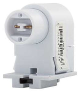 Eaton Wiring Devices 2501W-BOX Lamp Holder, 1.44 in W x 2.31 in H Dimensions, 600 VAC, 660 W, White, Pack of 10