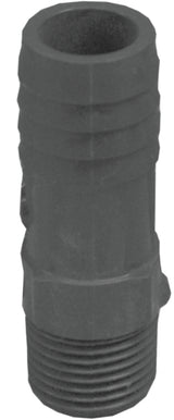 Boshart UPPIA-0507 Pipe Adapter, 1/2 x 3/4 in, MPT x Insert, Polyethylene, Gray