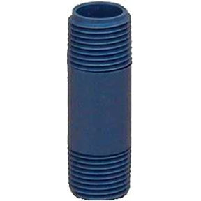 Lasco 207025BC Pipe Nipple, 3/4 in, PVC, SCH 80 Schedule, 2-1/2 in L