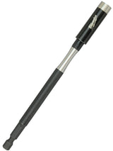 Milwaukee SHOCKWAVE 48-32-4511 Series Bit Holder with C-Ring, 6 in L, 1/4 in Drive, Hex Drive, 1/4 in Shank, Hex Shank
