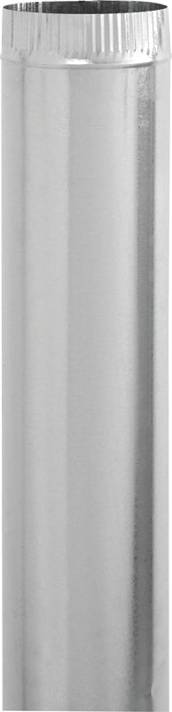 Imperial GV0385 Round Pipe, 6 in Dia, 30 in L, 30 Gauge, Steel, Pack of 10