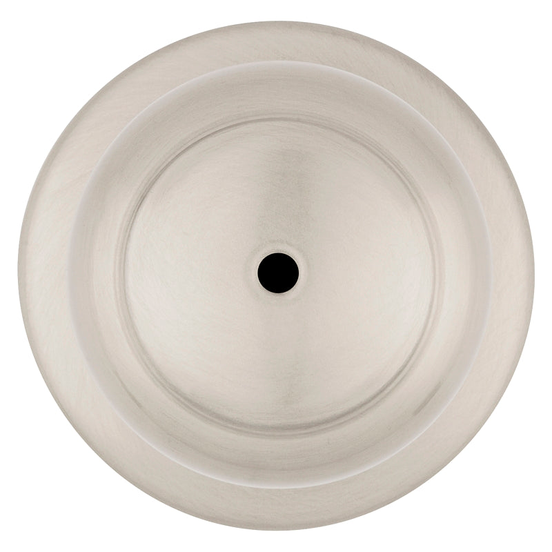 Kwikset 300CV-15 CP Privacy Lockset, Knob Handle, Satin Nickel, 2-3/16 in Dia Knob