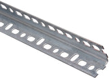 National Hardware 4021BC Series N341-131 Slotted Angle Stock, 1-1/4 in L Leg, 48 in L, 0.047 in Thick, Steel, Galvanized
