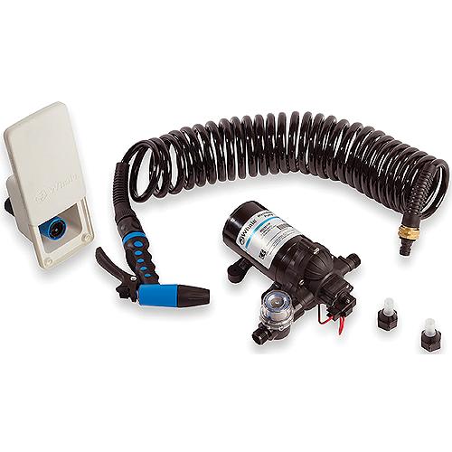 Whale WD4517E High Pressure Wash Down Elite Pump Kit, 4.5 GPH, 12V