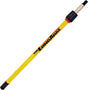 Mr. LongArm Pro-Pole Series 3204 Extension Pole, 1-1/16 in Dia, 2.2 to 3.9 ft L, Aluminum, Fiberglass Handle
