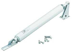 Wright Products V1020WH Pneumatic Door Closer, White, 90 deg Opening, For: Out-Swinging Wood/Metal Doors