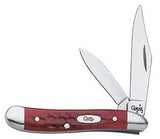Case XX 00781 Folding Pocket Knife, 2.1 in Clip, 1.53 in Pen L Blade, Tru-Sharp Surgical Stainless Steel Blade, 2-Blade
