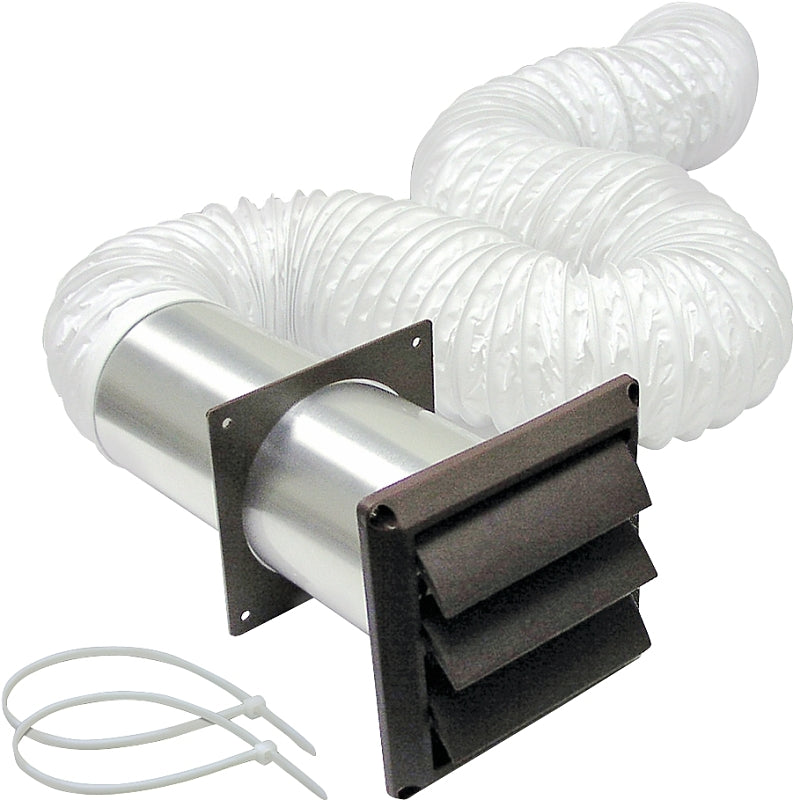 Lambro 266B Vent Kit, Louvered, 5-Piece