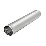 Lambro 229 Snap-Lock Pipe, 4 in Dia, 24 in L, 30 ga, Aluminum, Pack of 25