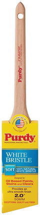 Purdy 144024420 Paint Brush, 2 in W, Angular Brush, 2-5/8 in L Bristle, China Bristle, Rat Tail Handle