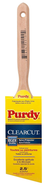 Purdy 152125 Trim Brush, Nylon/Polyester Bristle, Fluted Handle