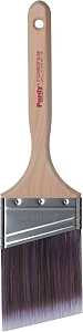Purdy Clearcut Glide 144152130 Angular Trim Brush, 3 in W, 3-3/16 in L Bristle, Nylon/Polyester Bristle