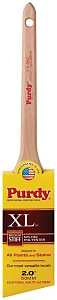 Purdy 080320 Trim Brush, Natural Hardwood Handle, 2 in W, Nylon/Polyester Bristle