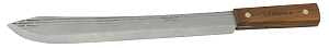 Old Hickory 7-14 Butcher Knife, 1095 Carbon Steel Blade, Hardwood Handle, Brown Handle