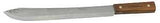 Old Hickory 7-14 Butcher Knife, 1095 Carbon Steel Blade, Hardwood Handle, Brown Handle