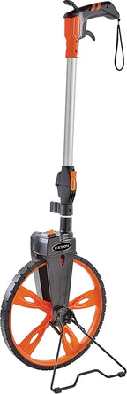 Keson RRT12 Measuring Wheel, 10,000 ft, 12 in Wheel, ABS Wheel, ABS, Orange