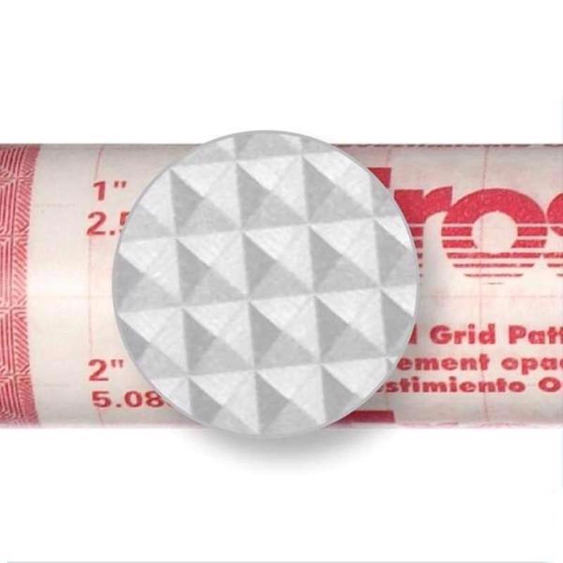 Con-Tact Diamond 9 ft. L X 18 in. W Clear Frosty Grid Privacy Film, Pack of 12