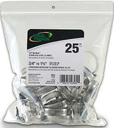 Ideal-Tridon Hy-Gear 67-6 Series 6720550 Worm Gear Hose Clamp, #20, 3/4 to 1-3/4 in, Stainless Steel