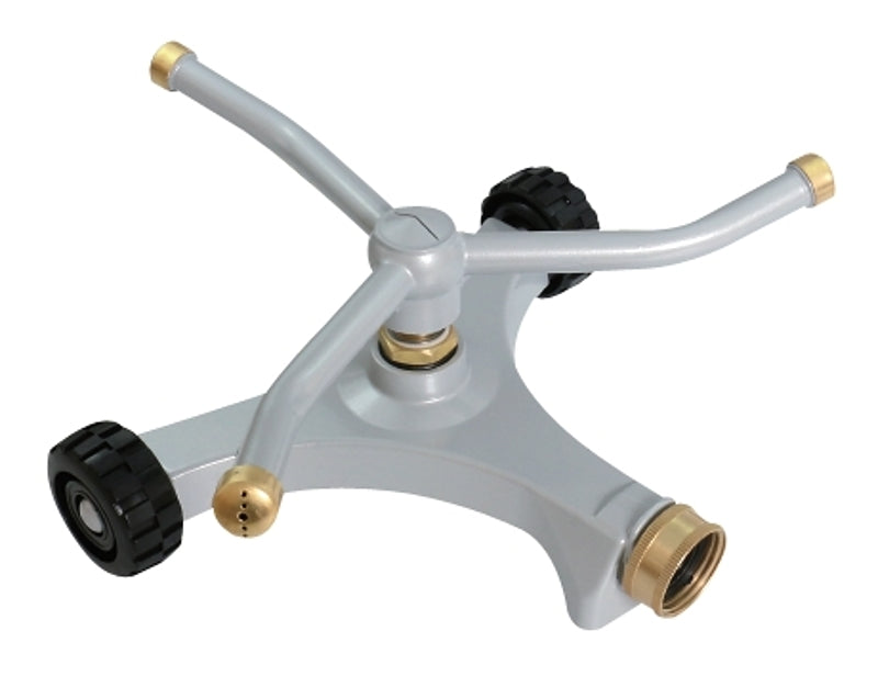 Landscapers Select YM133A Lawn Sprinkler, Female, Round, Zinc