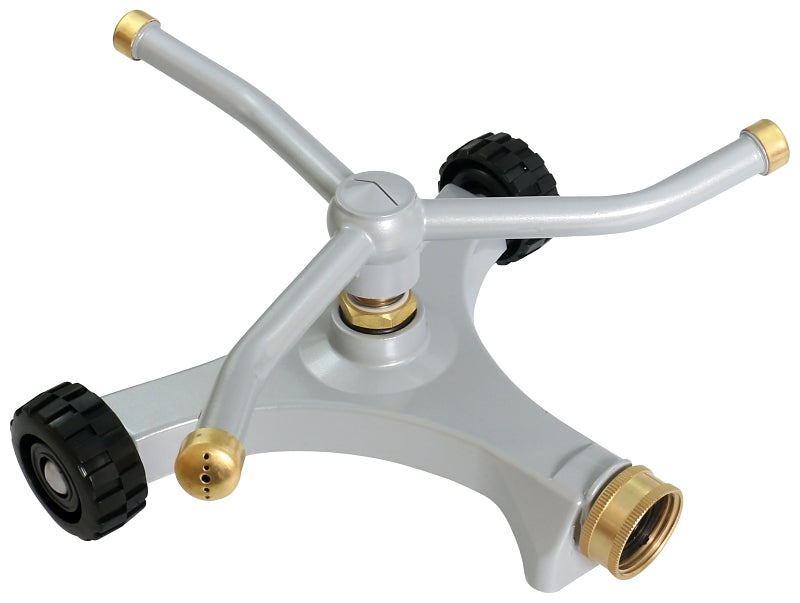 Landscapers Select YM133A Lawn Sprinkler, Female, Round, Zinc