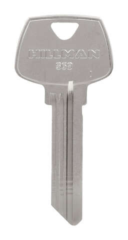 HILLMAN Traditional Key House/Office Universal Key Blank Single, Pack of 10