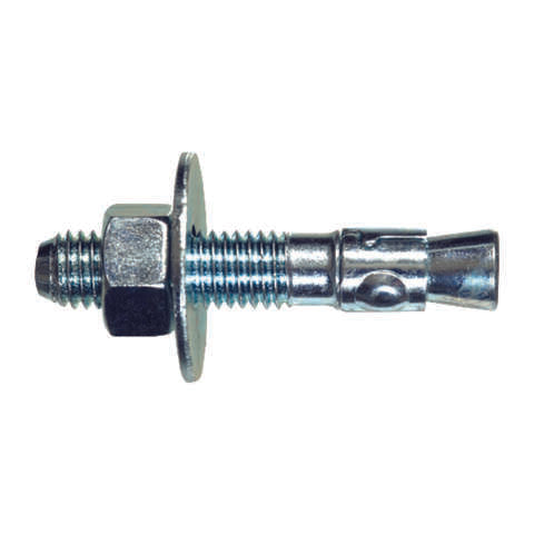 HILLMAN 1/2 in. D X 2-3/4 in. L Steel Round Head Wedge Anchor 12 pk