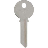 HILLMAN Traditional Key House/Office Key Blank 129 Y4 Single For Yale Locks, Pack of 4