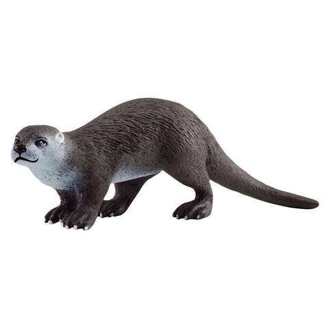 Schleich Otter Figurine Gray/White, Pack of 5