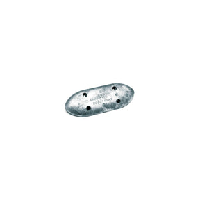 Hull Plate Zinc 9-1/4 Long