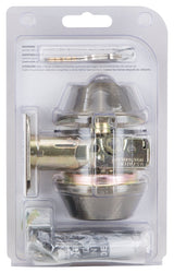 ProSource DB82V-PS Deadbolt, 3 Grade, Antique Brass, 2-3/8 to 2-3/4 in Backset, KW1 Keyway, 1-3/8 to 1-3/4 in Thick Door, Pack of 3