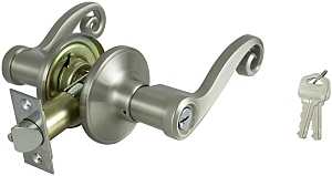 ProSource L6P00V-PS Entry Lever, Zinc, Reversible Hand, 3 Grade, Pack of 12