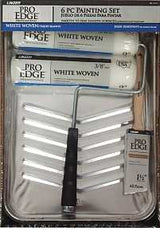 Linzer RS1016 Roller and Tray Kit, Includes: (1) Metal Tray and (1) Liner