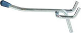 Crawford 18360 Series Peg Hook, 6 in Projection, 9 in L x 4.8 in W x 6.5 in H Dimensions, Silver