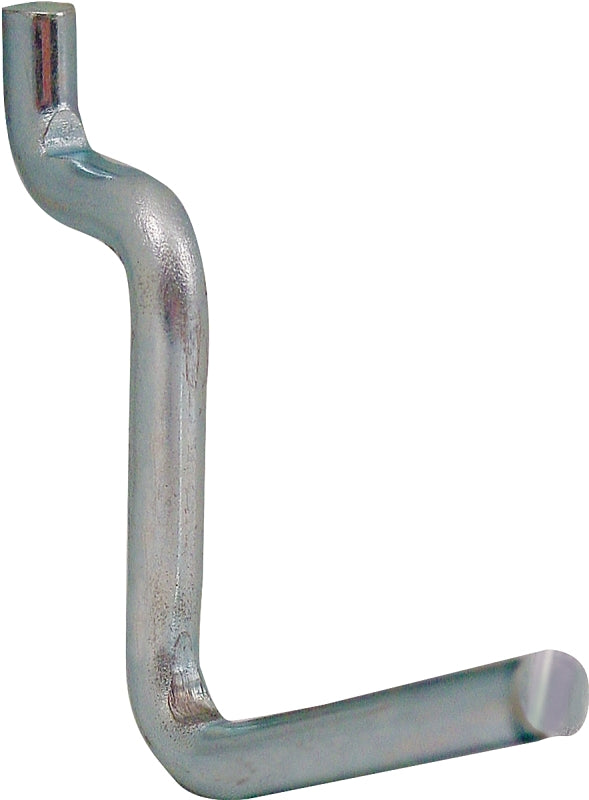 Crawford 18215 Series Peg Hook, 1-1/2 in Projection, 4.5 in L x 4.5 in W x 5.3 in H Dimensions, Black/Silver