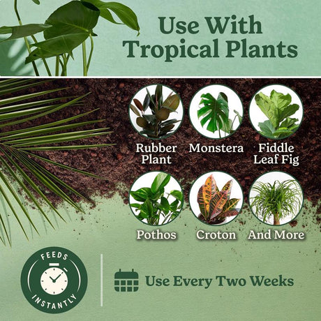 Miracle-Gro Tropical Liquid Plant Food 8 oz