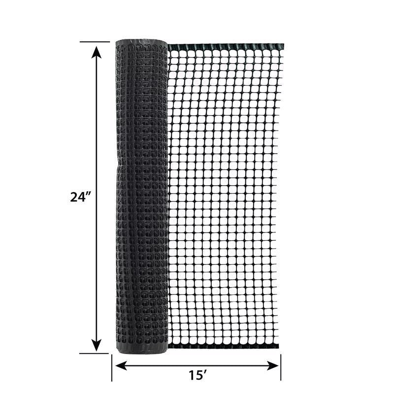 Garden Craft 24 in. H X 15 ft. L Plastic Fencing 1 in. X 1 in. in.