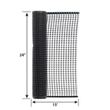 Garden Craft 24 in. H X 15 ft. L Plastic Fencing 1 in. X 1 in. in.
