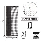 Garden Craft 24 in. H X 15 ft. L Plastic Fencing 1 in. X 1 in. in.