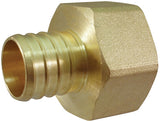 Apollo APXFA11 Pipe Adapter, 1 in, PEX x FPT, Brass, 200 psi Pressure