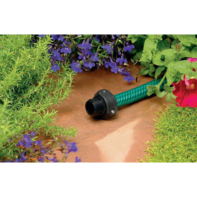 Orbit 5/8 - 3/4 in. Plastic Threaded Female/Male Hose Mender, Pack of 20