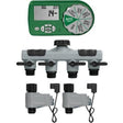 Orbit Programmable 4 Zone Sprinkler Timer with Valve, Pack of 3