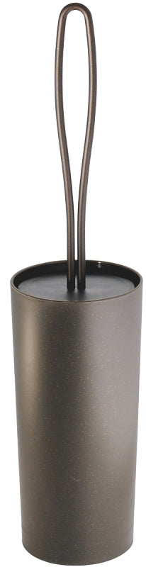 iDESIGN York Series 98920 Toilet Bowl Brush, Polypropylene Bristle, Bronze Bristle, 42 cm OAL