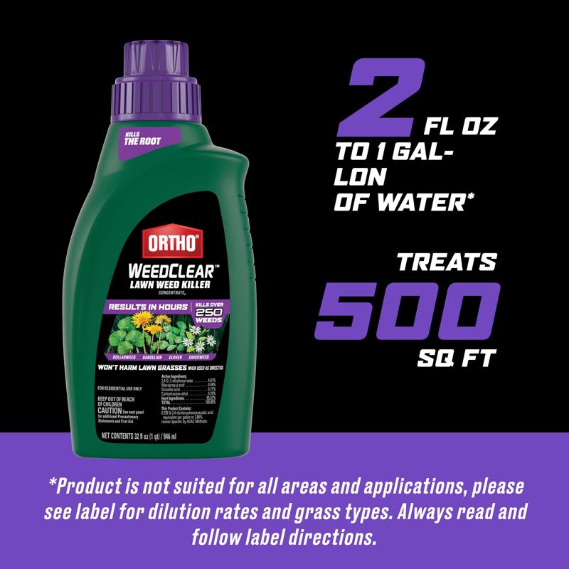 Ortho WeedClear Weed Killer Concentrate 32 oz