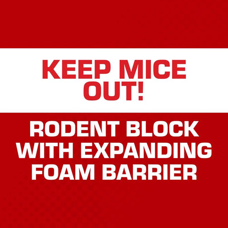Tomcat Rodent Block Toxic Bitrex Exclusion Sealant Foam For Mice 12 oz 1 pk