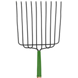 John Deere 10 Tine Steel Ensilage Fork 30 in. Wood Handle