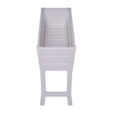 NuVue 32 in. H X 36 in. W X 11 in. D X 15 in. D Vinyl Elevated Garden Box White